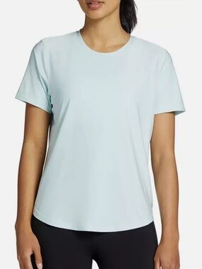 DSG Women's L Movement Athletic Fitness Running Tee Shirt Top Relaxed Fit T81